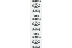 Auto Accessories of America Wiring Harness Tags for 1969-1970 MUSTANG - MA6163