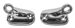 CA Softtop/Hardtop Header Latch Plates for 1963-1967 CORVETTE - X2506