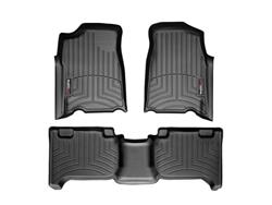 WeatherTech DigitalFit FloorLiners for 2004-2012 CANYON, COLORADO - 44076-1-2