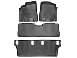 WeatherTech DigitalFit FloorLiners for 2002-2007 RENDEZVOUS - 44091-1-2-3