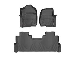 WeatherTech DigitalFit FloorLiners for 2017-2024 F-250 SUPER DUTY, F-350 SUPER DUTY, 2017-2020 F-450 SUPER DUTY - 441012-1-3