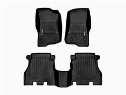WeatherTech DigitalFit FloorLiners for 2018-2024 WRANGLER, 2018 WRANGLER JK - 441313-1-2