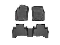 WeatherTech DigitalFit FloorLiners for 2013-2024 4RUNNER, 2014-2023 GX460 - 444931-442862
