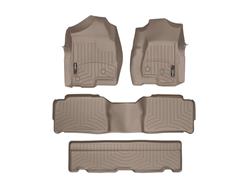 WeatherTech DigitalFit FloorLiners for 2000-2006 YUKON, TAHOE, 2002-2006 ESCALADE - 45003-1-2-3