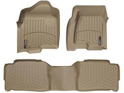 WeatherTech DigitalFit FloorLiners for 2000-2006 YUKON, TAHOE, 2002-2006 ESCALADE - 45003-1-2