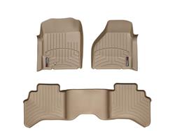 WeatherTech DigitalFit FloorLiners for 2003-2009 RAM 3500, RAM 2500, 2002-2008 RAM 1500 - 45004-1-2