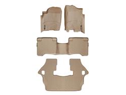 WeatherTech DigitalFit FloorLiners for 2005-2008 ARMADA, 2004 PATHFINDER ARMADA, 2004-2010 QX56 - 45019-1-4-3