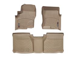 WeatherTech DigitalFit FloorLiners for 2009-2012 EQUATOR, 2005-2008 FRONTIER - 45047-1-2
