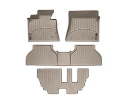 WeatherTech DigitalFit FloorLiners for 2007-2013 X5 - 45095-1-2-3
