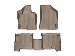 WeatherTech DigitalFit FloorLiners for 2007-2009 SANTA FE - 45096-1-2