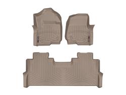 WeatherTech DigitalFit FloorLiners for 2017-2022 F-250 SUPER DUTY, F-350 SUPER DUTY, 2017-2020 F-450 SUPER DUTY - 451012-1-2
