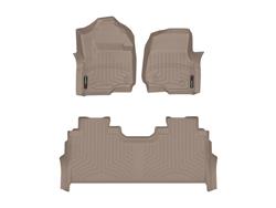 WeatherTech DigitalFit FloorLiners for 2023-2024 F-250 SUPER DUTY, F-350 SUPER DUTY - 451012-1-6