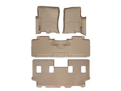 WeatherTech DigitalFit FloorLiners for 2007-2010 EXPEDITION, NAVIGATOR - 45107-1-2-3