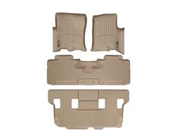 WeatherTech DigitalFit FloorLiners for 2007-2010 EXPEDITION, NAVIGATOR - 45107-1-2-4