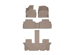 WeatherTech DigitalFit FloorLiners for 2020-2025 TELLURIDE - 451532-1-2-3