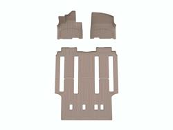 WeatherTech FloorLiner HP Floor Mats for 2022-2025 CARNIVAL - 451672-1-3IM