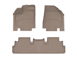 WeatherTech FloorLiner HP Floor Mats for 2022-2025 PATHFINDER, QX60 - 451698-1-2IM