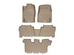 WeatherTech DigitalFit FloorLiners 45182-1-2-3
