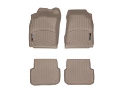 WeatherTech DigitalFit FloorLiners for 2006 A6, 2005 A6 QUATTRO - 45219-1-3