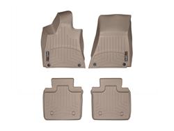 WeatherTech DigitalFit FloorLiners for 2014 GRANTURISMO, 2014-2016 QUATTROPORTE - 45565-1-2