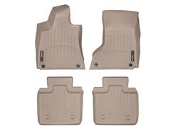 WeatherTech DigitalFit FloorLiners for 2014-2016 QUATTROPORTE - 456101-455652