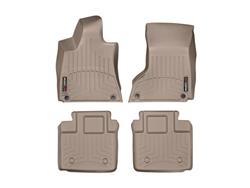 WeatherTech DigitalFit FloorLiners for 2014-2016 QUATTROPORTE - 456101-455654