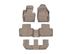 WeatherTech DigitalFit FloorLiners for 2016-2025 XC90 - 45828-1-2-3