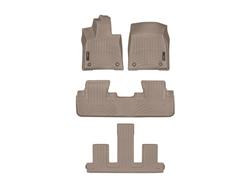 WeatherTech DigitalFit FloorLiners for 2018-2022 RX350L, RX450HL - 45886-1-2-4