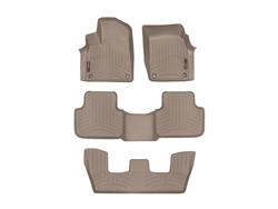 WeatherTech DigitalFit FloorLiners for 2020-2025 Q7, SQ7 - 45887-1-5-3