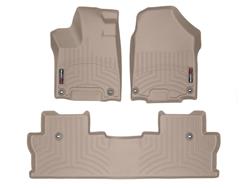 WeatherTech DigitalFit FloorLiners for 2017-2025 RIDGELINE - 45971-1-2