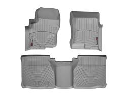 WeatherTech DigitalFit FloorLiners for 2009-2012 EQUATOR, 2005-2008 FRONTIER - 46047-1-2