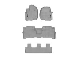 WeatherTech DigitalFit FloorLiners for 2018-2020 EXPEDITION, 2018-2024 NAVIGATOR - 461295-1-2-3