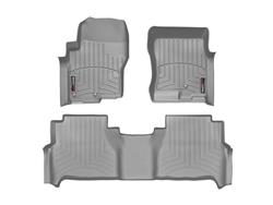 WeatherTech DigitalFit FloorLiners for 2009-2012 EQUATOR, 2008-2019 FRONTIER - 461761-460473