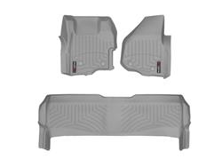 WeatherTech DigitalFit FloorLiners for 2011-2012 F-250 SUPER DUTY, F-350 SUPER DUTY, F-450 SUPER DUTY - 464261-463052