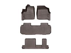 WeatherTech DigitalFit FloorLiners for 2018-2023 TRAVERSE, 2024 TRAVERSE LIMITED - 471228-1-3-4