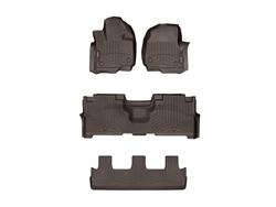 WeatherTech DigitalFit FloorLiners for 2018-2020 EXPEDITION, 2018-2024 NAVIGATOR - 471295-1-2-3