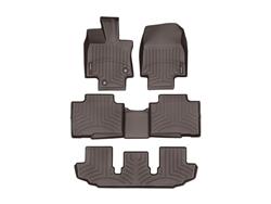 WeatherTech DigitalFit FloorLiners for 2020-2024 HIGHLANDER - 471609-1-2-3