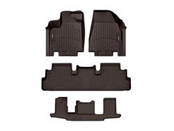 WeatherTech DigitalFit FloorLiners for 2022-2024 PATHFINDER, QX60 - 471698-1-2-3