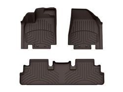 WeatherTech FloorLiner HP Floor Mats for 2022-2025 PATHFINDER, QX60 - 471698-1-2IM