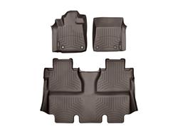 WeatherTech DigitalFit FloorLiners for 2014-2021 TUNDRA - 474081-470938