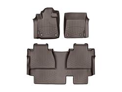 WeatherTech DigitalFit FloorLiners for 2014-2021 TUNDRA - 474081-470939