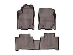 WeatherTech DigitalFit FloorLiners for 2015-2017 NX200T, 2018-2021 NX300, 2015-2021 NX300H - 47749-1-2