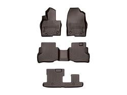WeatherTech DigitalFit FloorLiners for 2016-2023 CX-9 - 47972-1-2-3