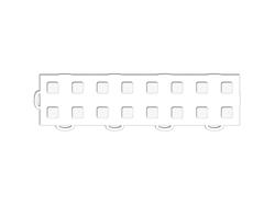 WeatherTech TechFloor Expansion Joints 51EJ312 WH