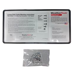 WeatherTech ClearCover License Plate Covers