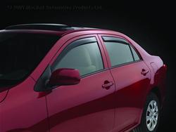 WeatherTech Side Window Deflectors for 2009-2013 COROLLA - 82480