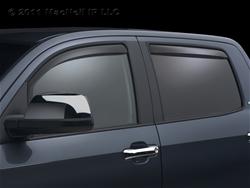 WeatherTech Side Window Deflectors for 2007-2021 TUNDRA - 84450