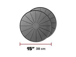 WeatherTech Coasters 8A15CST2PKBK