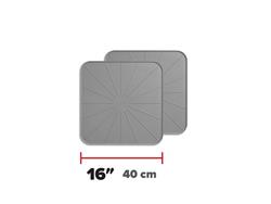 WeatherTech Square Plant Mats 8A16SQCSTGR