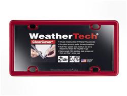 WeatherTech ClearCover License Plate Covers 8ALPCC1